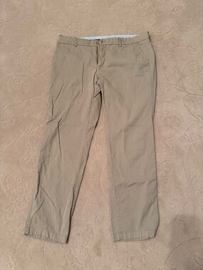 Men's Tailored Chino Pants - Tan